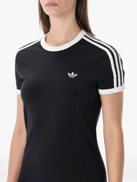 Polar Adidas w paski do kolan garniturowy czarny