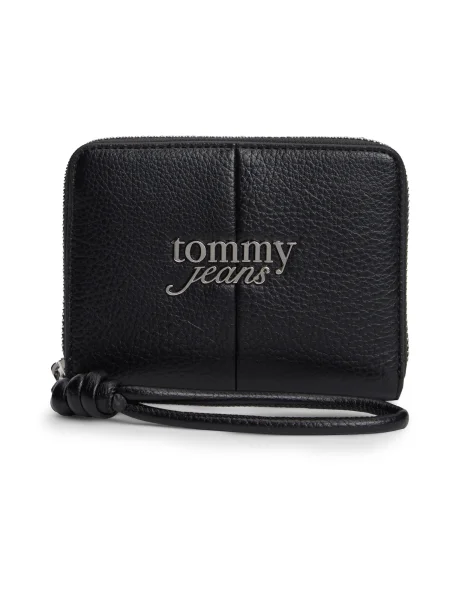 Tommy Jeans Portofel Bold / argintiu negru