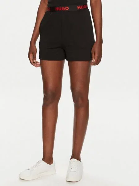 Hugo Спортивні шорти Sporty Logo чорний