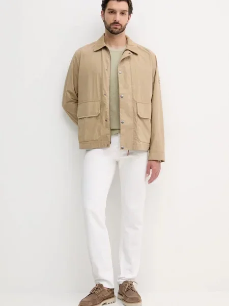 Tommy Hilfiger kurtka przejściowa beżowy