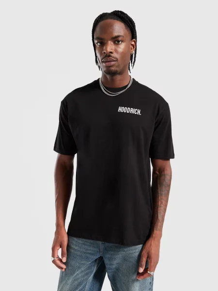 Hoodrich T-Shirt Regular Tshirt czarna