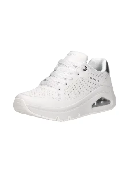 Sneakersy Skechers skórzane białe