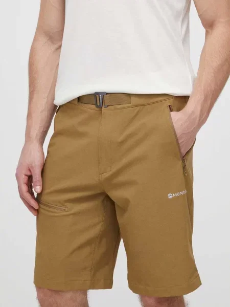 Montane szorty outdoorowe TENACITY zielony