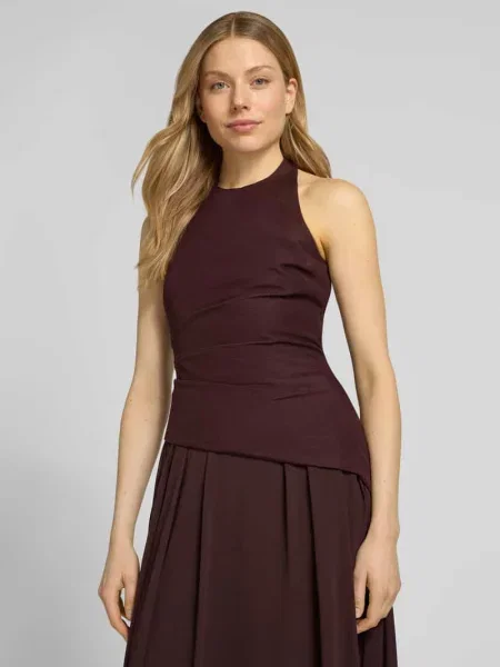 Długa sukienka z okrągłym dekoltem model Elise' Forever New