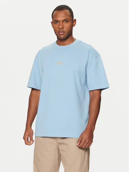 HUGO Tricou Nalono albastru