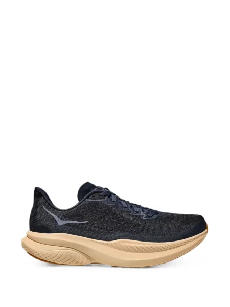 Sneakerși Hoka cu șireturi din dantelă albastru