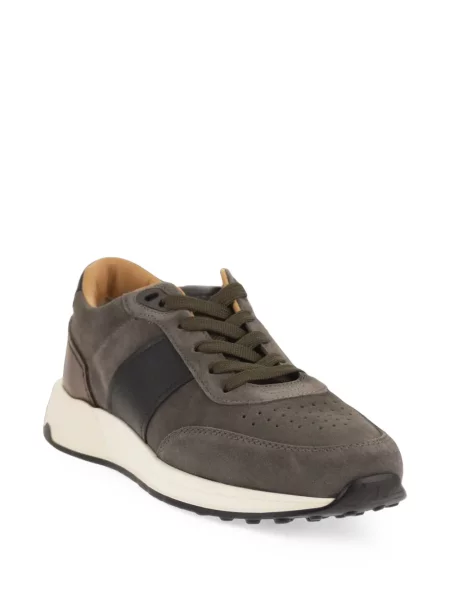 Sneakerși Tod's din piele de căprioară gri