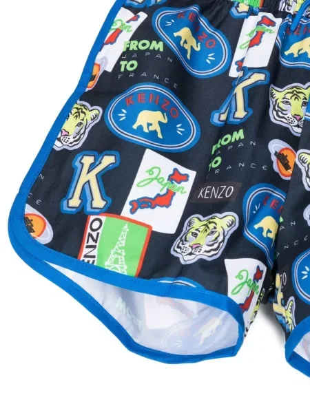 Szorty dziecięce Kenzo czarne