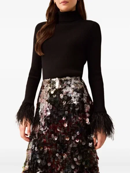 Top Marie Oliver negru