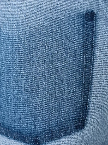 Levi's дънки straight дамски RIBCAGE FULL LENGTH RECRAFTED синьо
