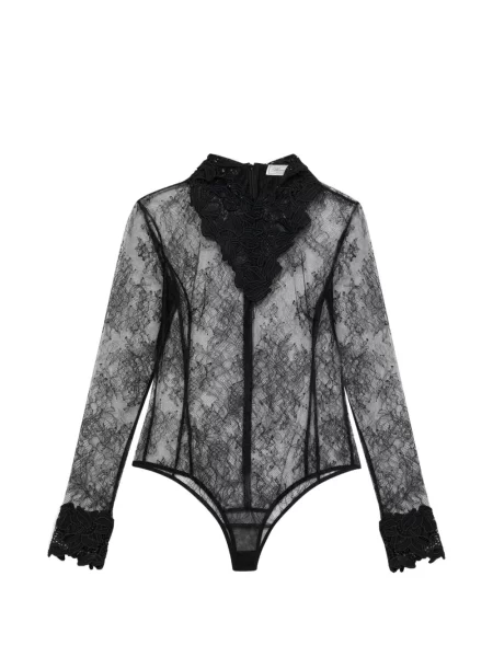 Body Blumarine din dantelă negru