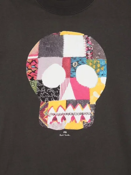 Material textil tricou Ps Paul Smith cu imagine gri