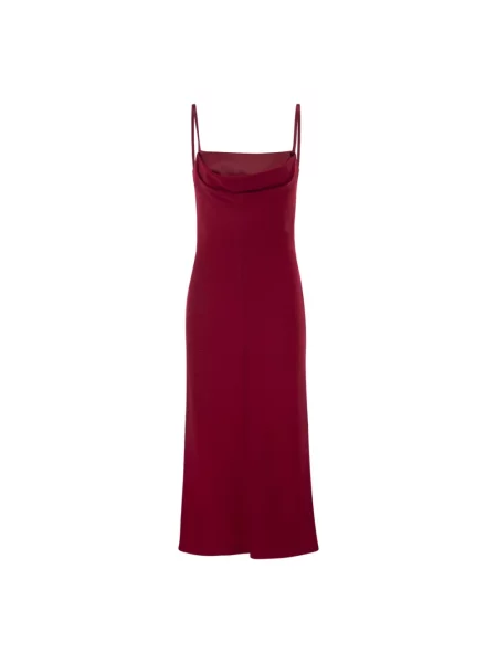 Sukienka midi Max Mara czerwona