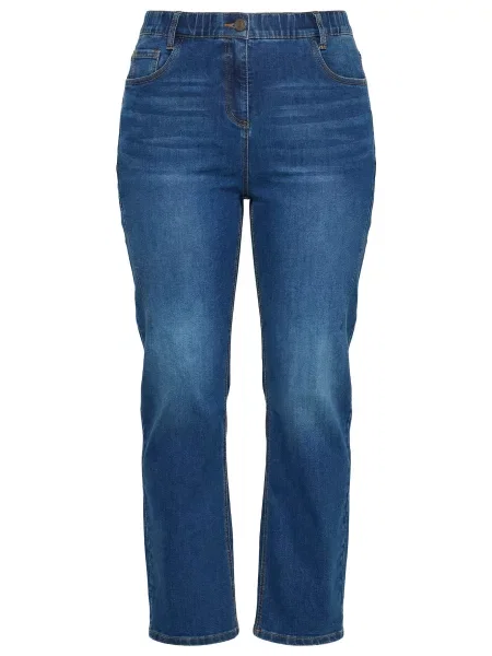 Ulla Popken Jeans denim albastru