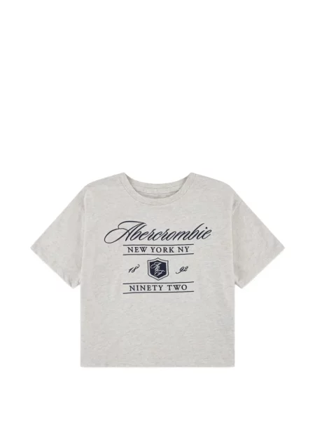 Dětské tričko Abercrombie Fitch šedé