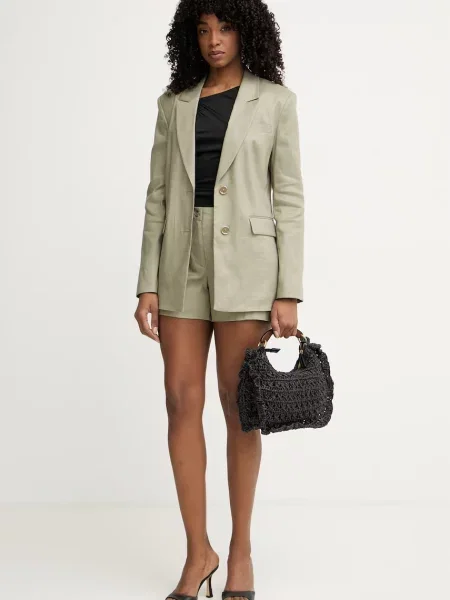 Guess шорти chino з льоном ISABEAU