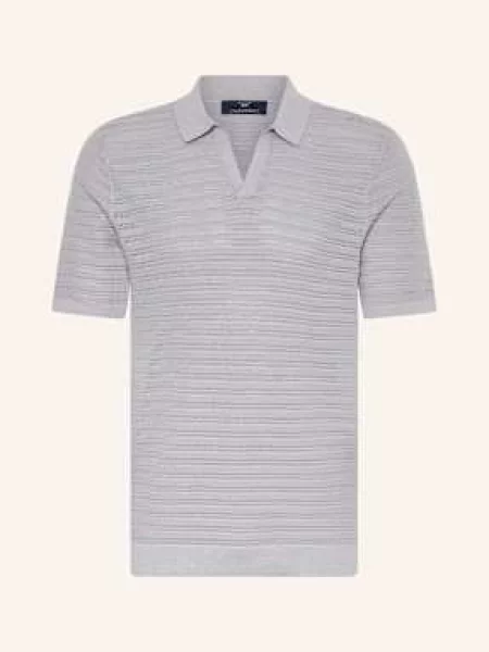 Strokesman's Koszulka Polo Z Dzianiny grau
