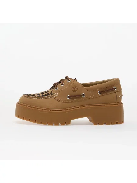 Sneakerși Timberland streetstyle cu strasuri bej