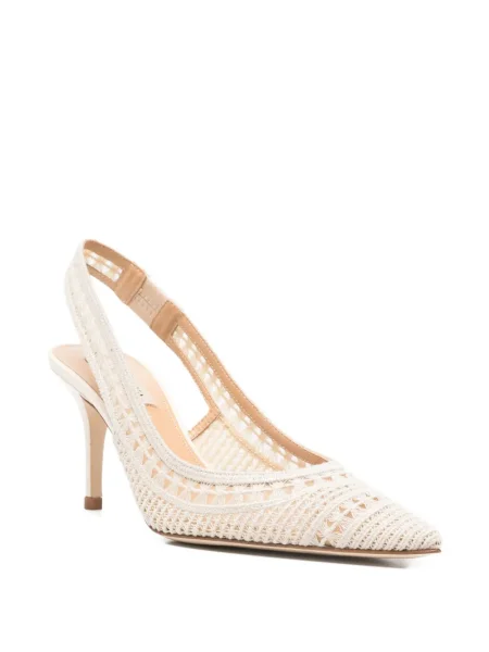 Pantofi cu toc Arteana din dantelă slingback