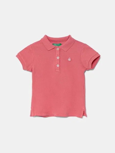 United Colors of Benetton polo tričko růžové