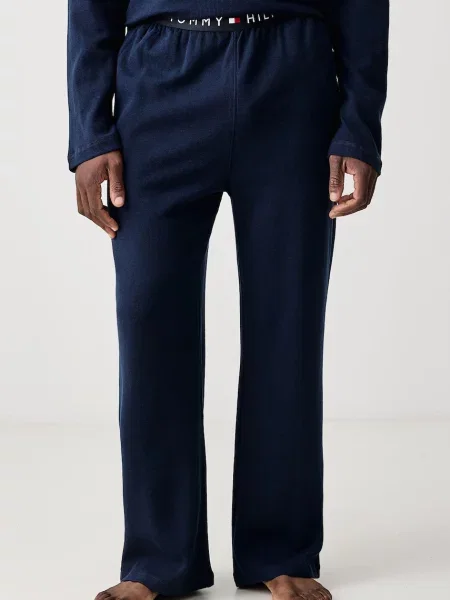 Tommy Hilfiger Piżama blau granatowa