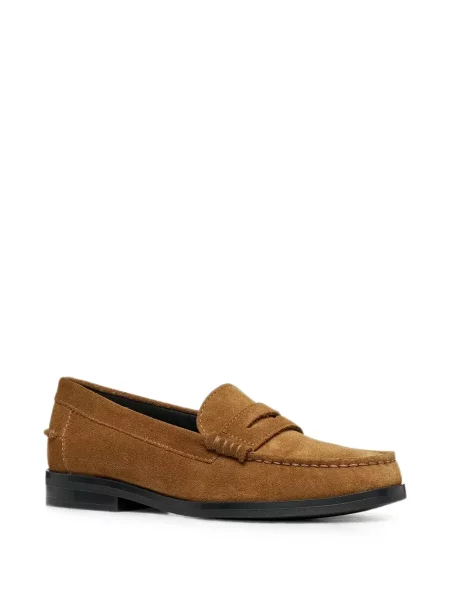 Szarvasbőr loafer Geox barna