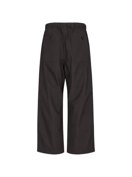 Cargo hlače Comme Des Garçons Homme s vezicama smeđa