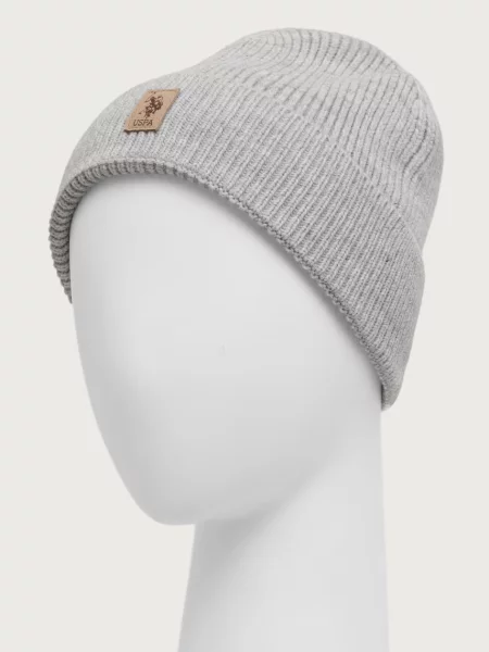 Kötött sapka U.s. Polo Assn. szürke
