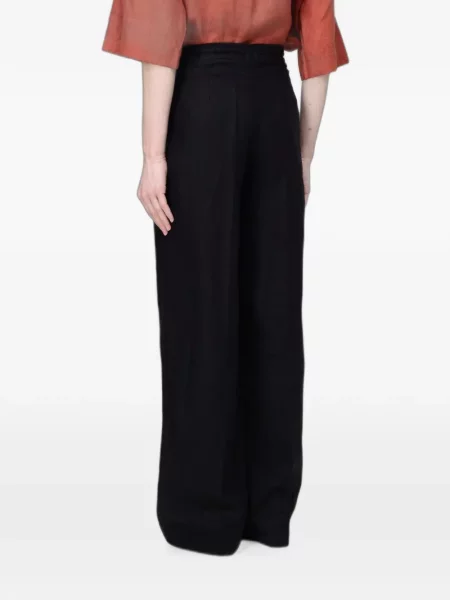 Pantaloni palazzo Colmar de in cu cordon negru