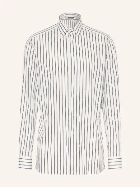 Tom Ford Košile Regular Fit / černá bílá