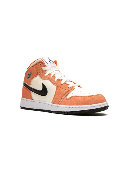 Sneakersy dziecięce Jordan Air Jordan 1 pomarańczowe