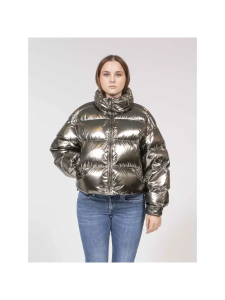 Kurtka puchowa Michael Kors zielona