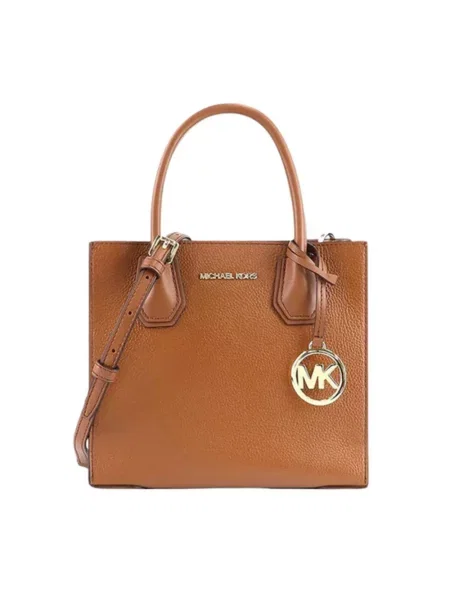 Torebka crossbody Michael Kors skórzana brązowa