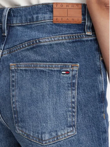 Tommy Jeans Jeans hlače Sylvia Mornarsko Flare Fit modra