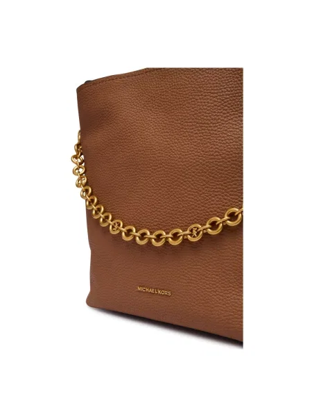 Michael Kors De piele geantă pe umăr Nolita maro