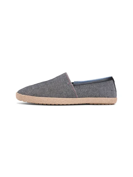 TOMMY HILFIGER Espadrile črna