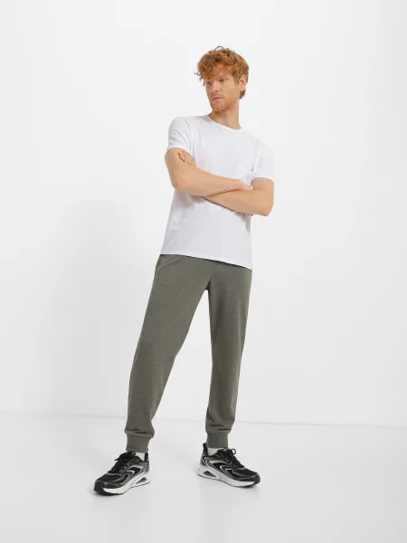 Skechers Штани спортивні Оливковий