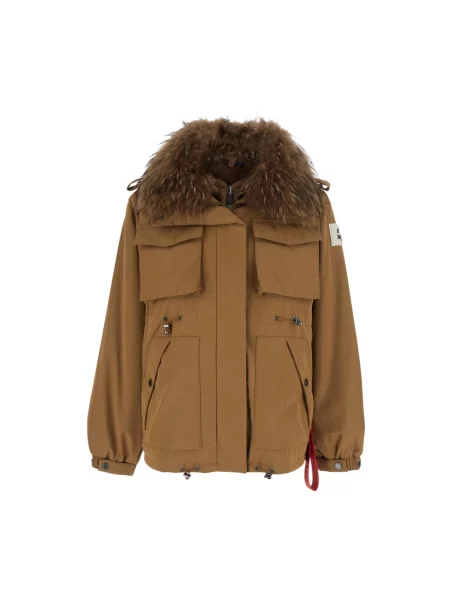Parka Afterlabel beżowa