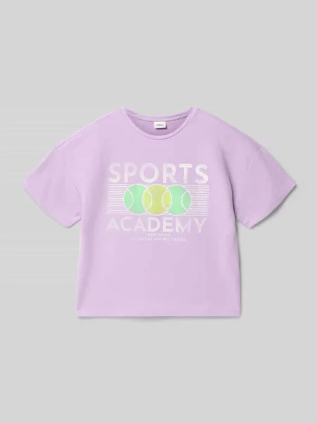 Krój regular fit t-shirt z mieszanki bawełny S.oliver Red Label