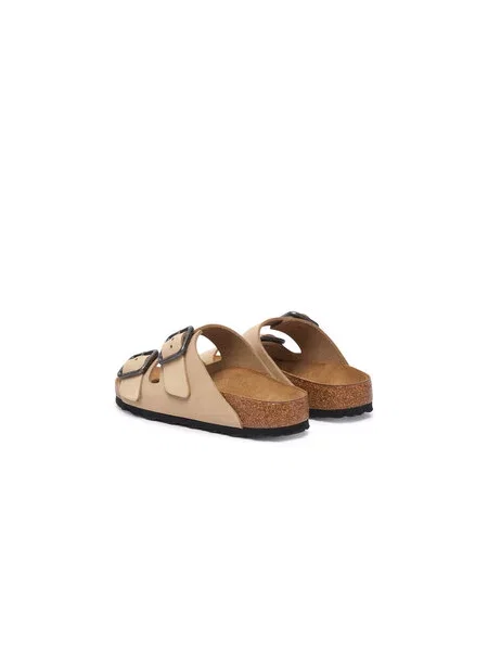 Natikači Birkenstock Arizona Wire Buckle bež