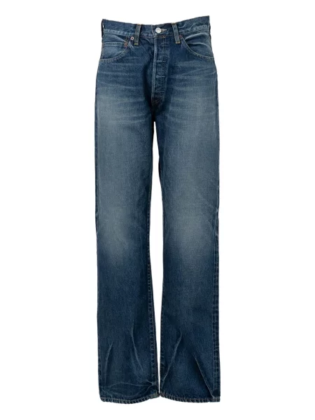 Blugi Maison Mihara Yasuhiro albastru