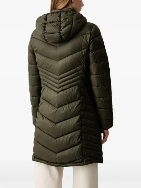Geacă Dkny cu glugă verde