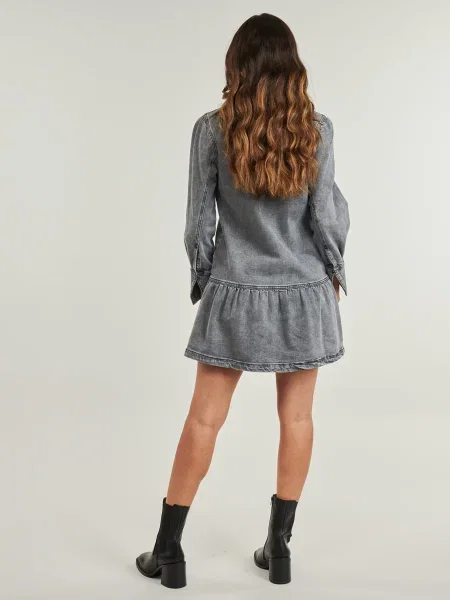 Rochie Ikks gri