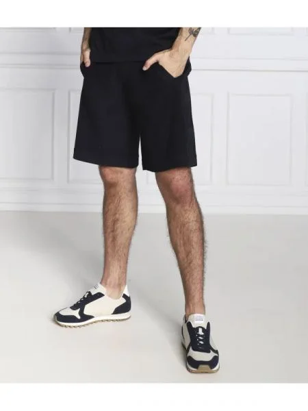 BOSS BLACK Rövidnadrág Lamson 09 | Relaxed fit fekete