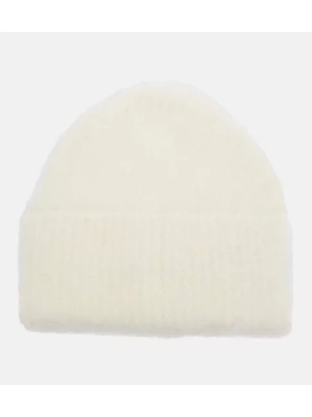 Căciulă Toteme de lână alb