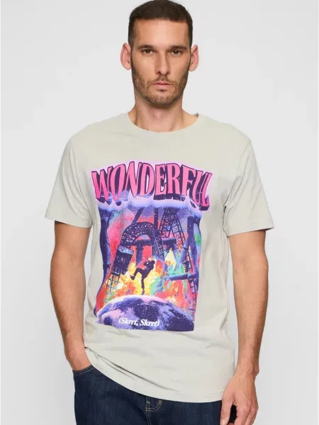 Tricou Mister Tee alb