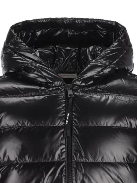 Geacă Moncler tricotate negru