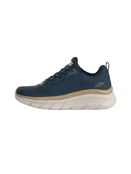 SKECHERS Nízke tenisky Bobs B Flex Hi námornícka modrá