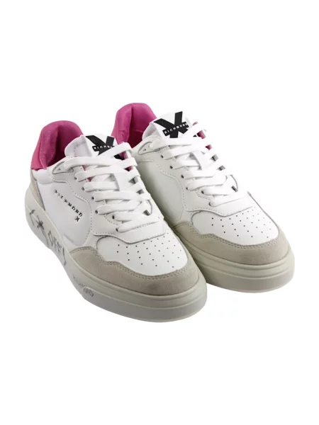 Sneakersy John Richmond zamszowe białe