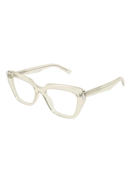 Ochelari de soare Saint Laurent Eyewear cu imprimeu geometric